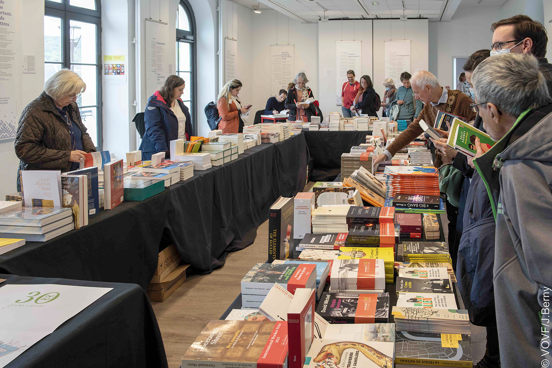 Librairie éphémère du festival Vo-Vf