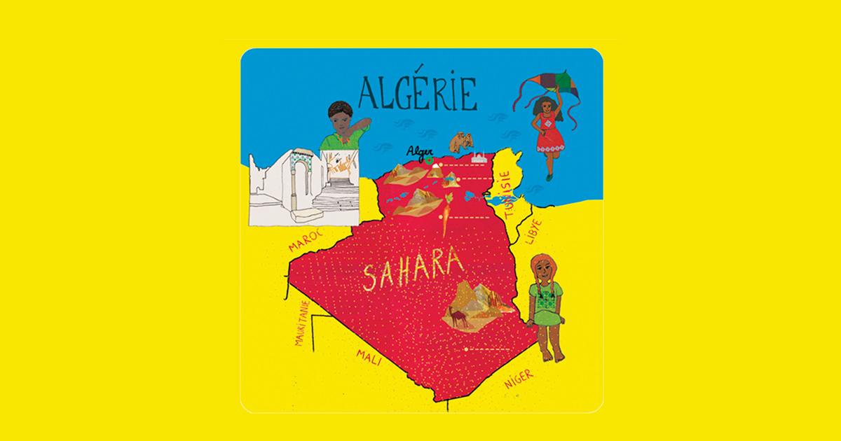 Petits explorateurs en Algérie avec le magazine Baïka